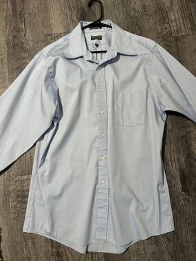 Arrow Light Blue Button-Up Dress Shirt